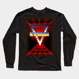 Cyber 1980s Long Sleeve T-Shirt